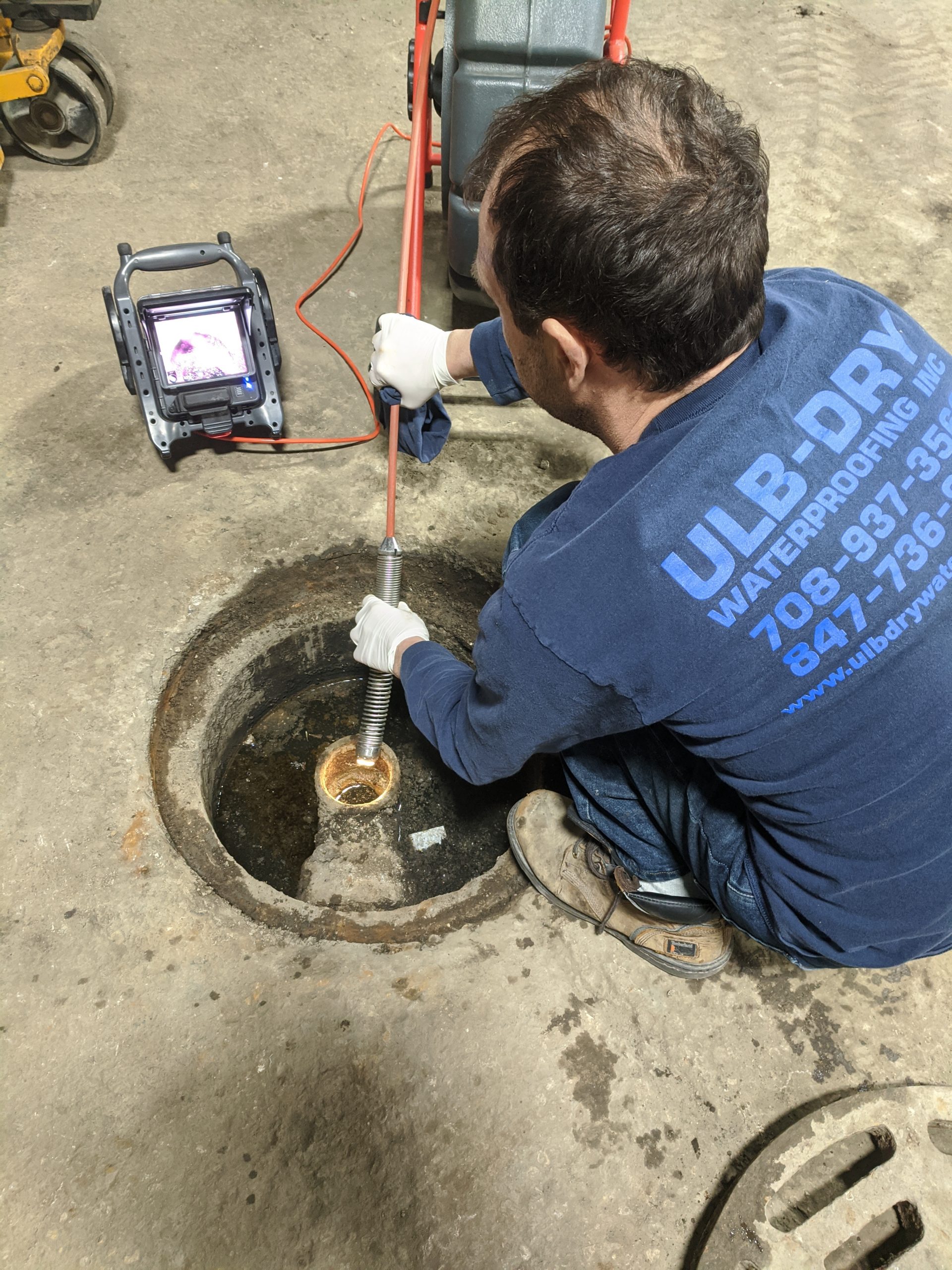 Sewer Line Camera Inspection