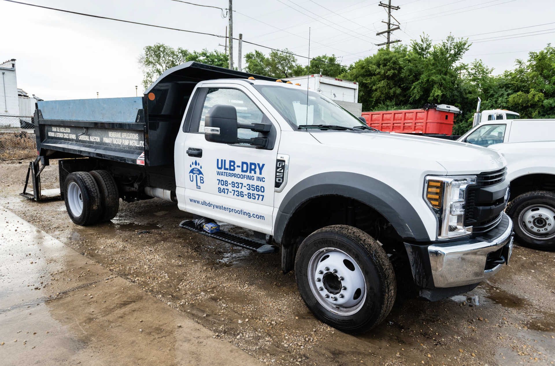 ULB-DRY Waterproofing Truck
