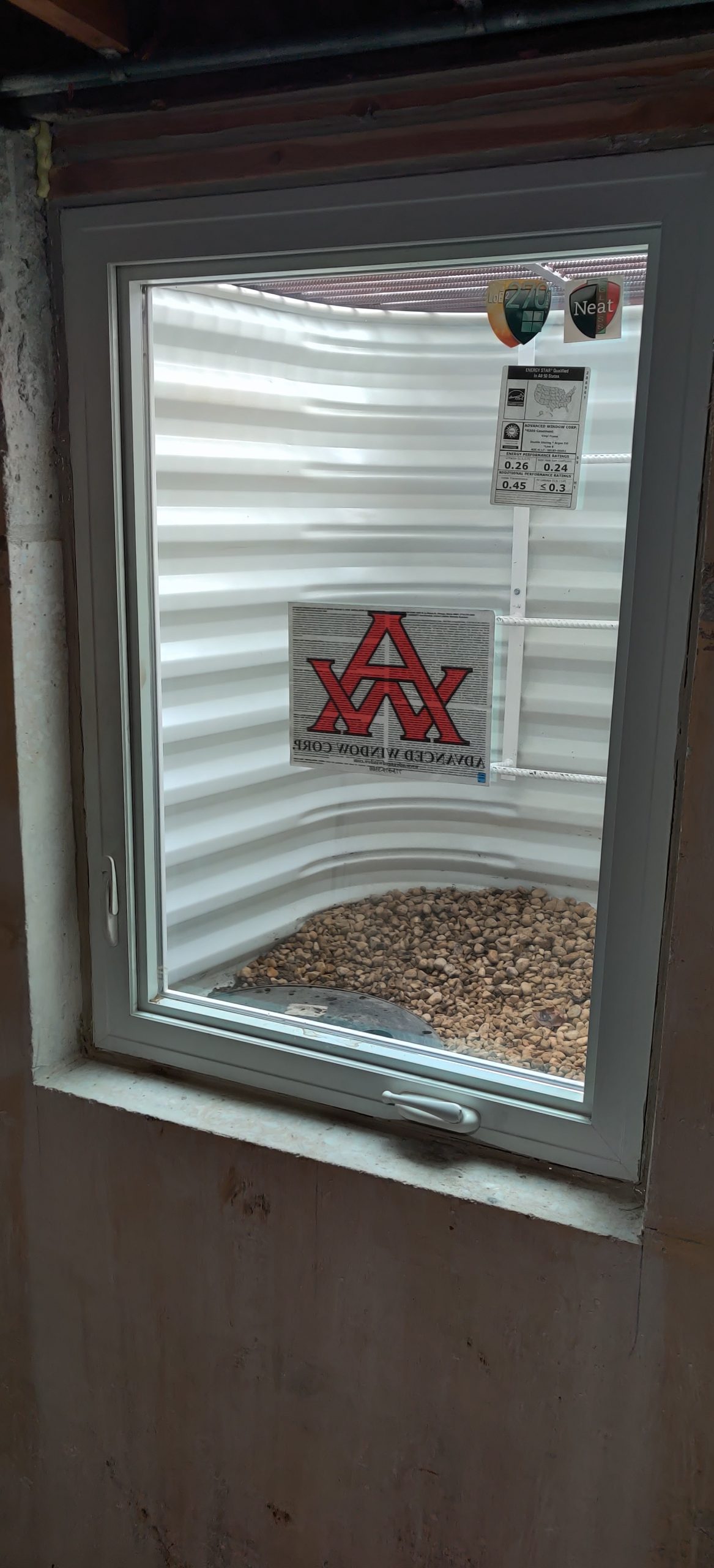 Egress window installation