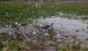 Flooding property in Chicago, Illinois