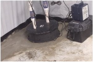 Sump pump in Park Ridge, Illinois