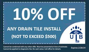 10% Off Any Drain Tile Install